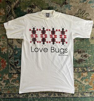 Vintage ‘95 Doze Clothes “Love Bugs” Sleep Shirt - One Size